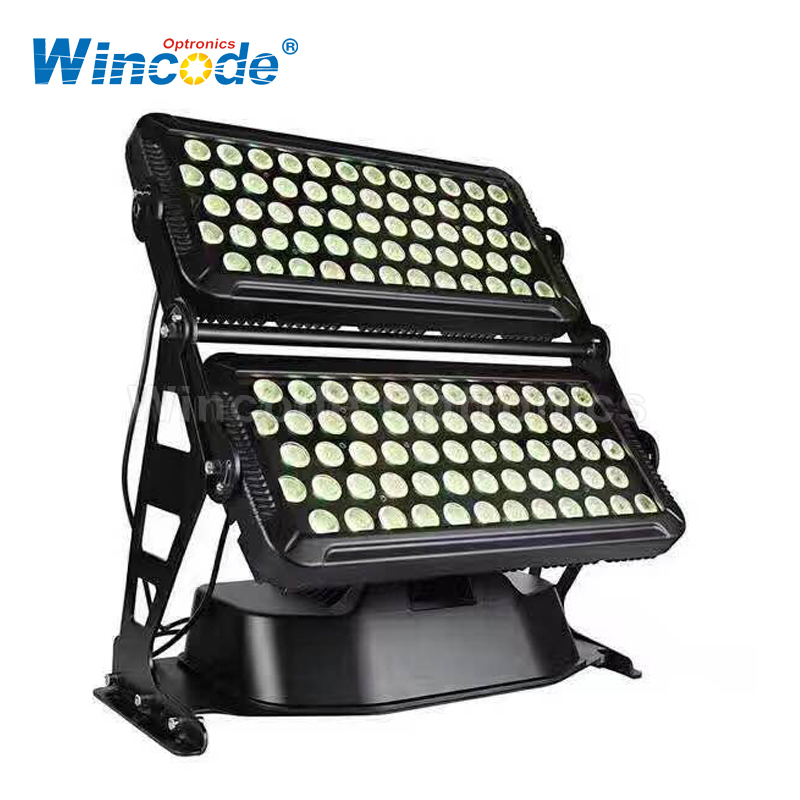 96 × 10 W RGBW IP65 ao ar livre LED exterior cidade cor lavada 