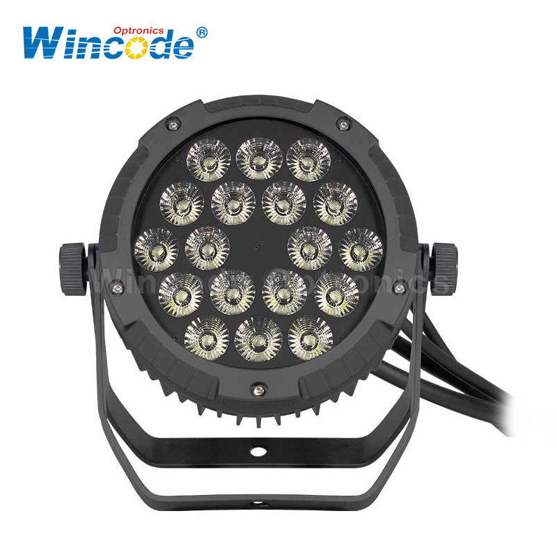 18 × 10 W 4 em 1 LED para exterior fino